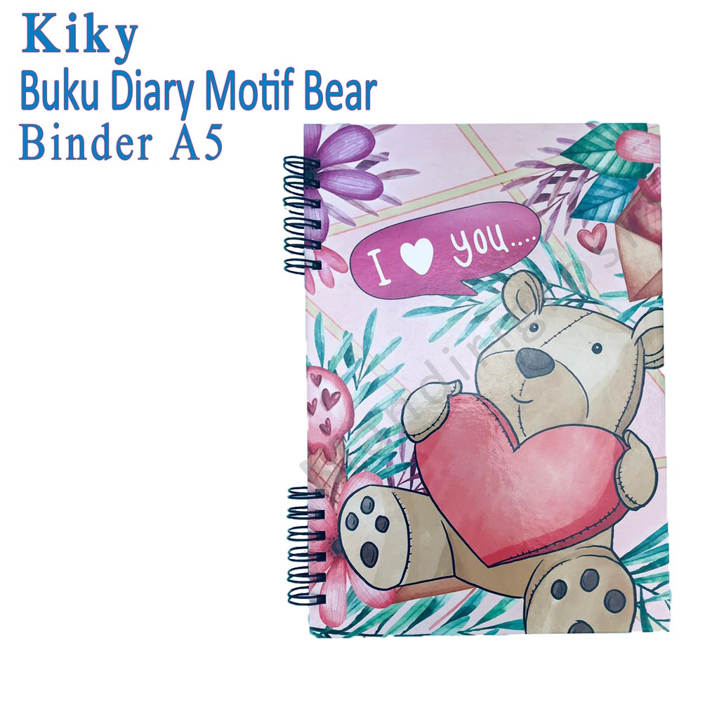 Buku * Motif Bear * Kiky * 621591-A5