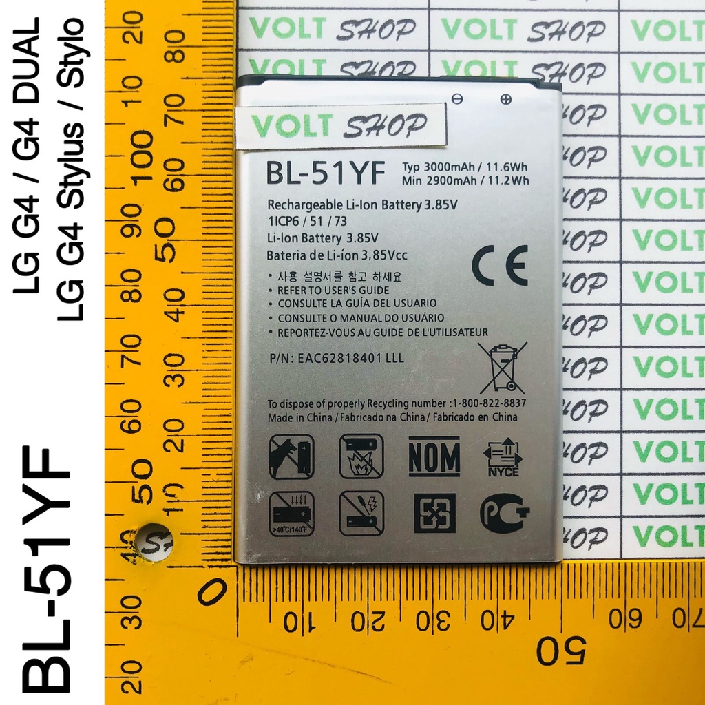 Batre LG G4 STYLUS DUAL STYLO H815 H810 H811 LS991 H540 H631 MS631 H635 H540 H630 H542 H630D VS986 U