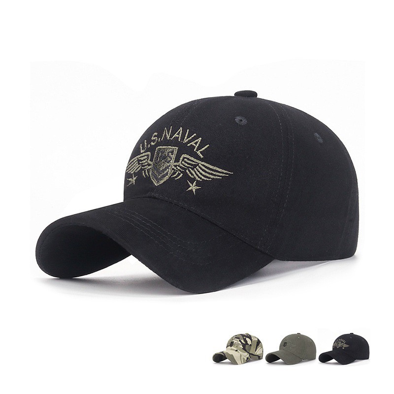 Topi Import Baseball Pria Wanita Army Model US NAVAL