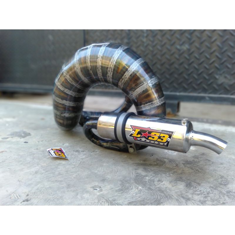 knalpot udang lobster vespa L53 Purbalingga