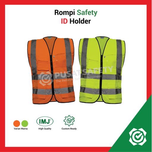 Rompi Safety Proyek ID Holder Scotlight IMJ