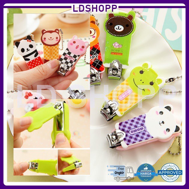 LDS NAIL CLIPPER GUNTING KUKU KARAKTER LUCU JEPIT KUKU IMUT LDSHOPP