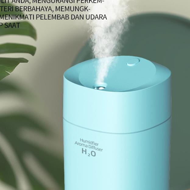 ✸ Baru K5 Aromaterapi Humidifier Mini Compact Mobil Desktop senyap Humidifier ♠