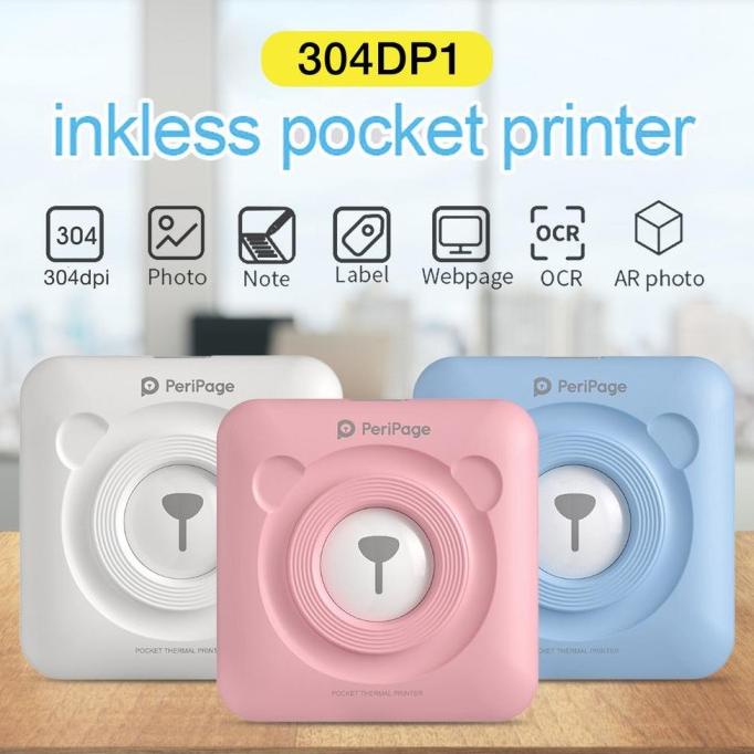 

Bluetooth Smart Photo Printer Mini Portable Label Printer Label Memo Ubeystore