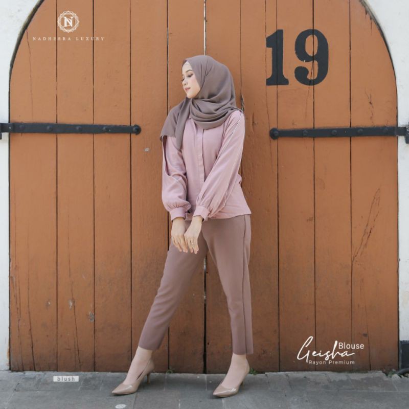 Geisha Blouse by Nadheera Luxury