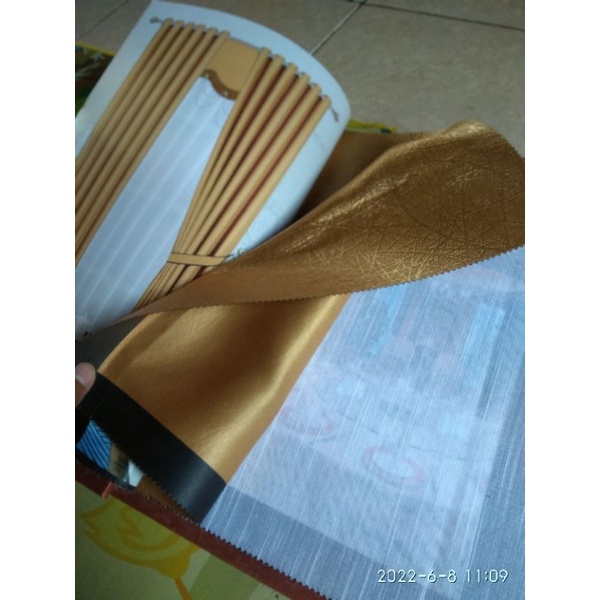 gorden korden jendela blacout kuning/gold