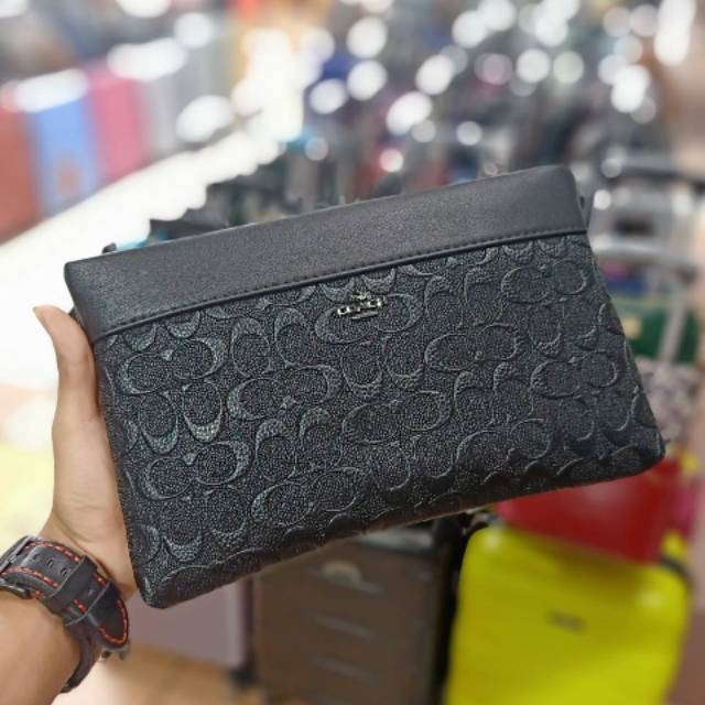 Clutch Coach Tas Tangan Leather import