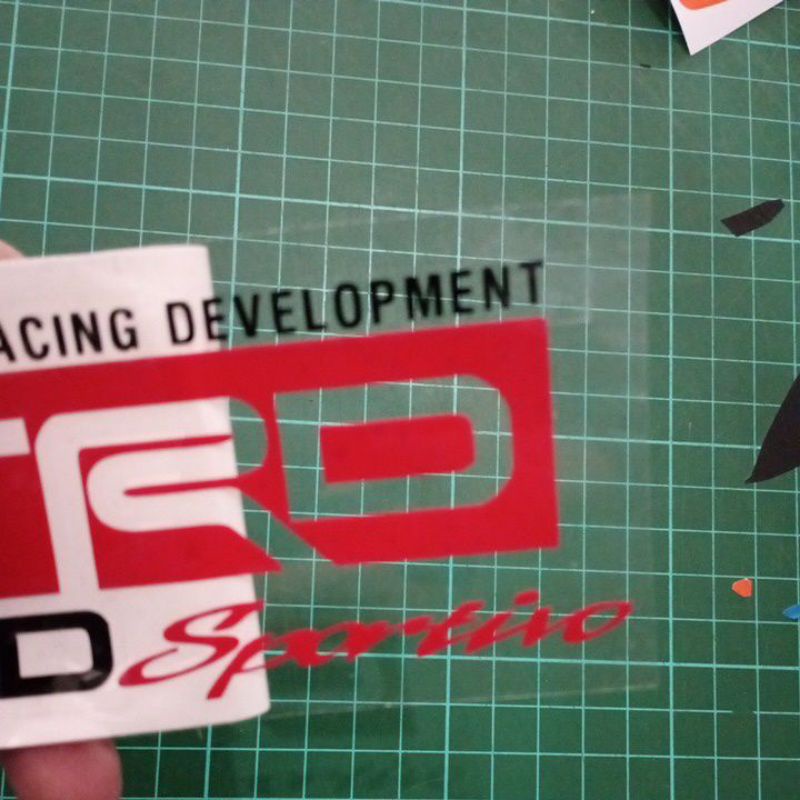 Sticker Cutting Trd Sportivo