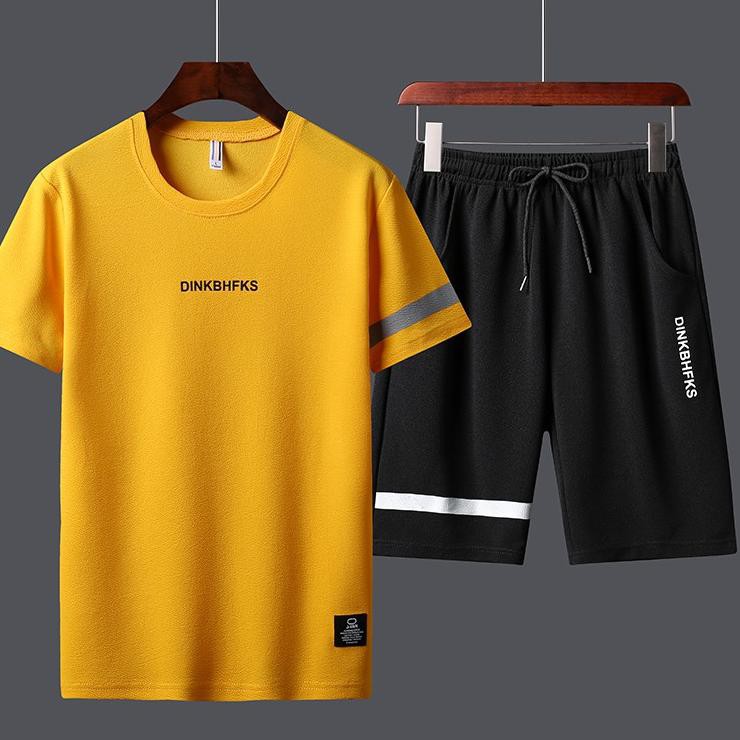 Paling Diminati.. 【Promosi】Kaos Pria + Celana 1set Impor deus ex machina original /Kaos Polos / kaos