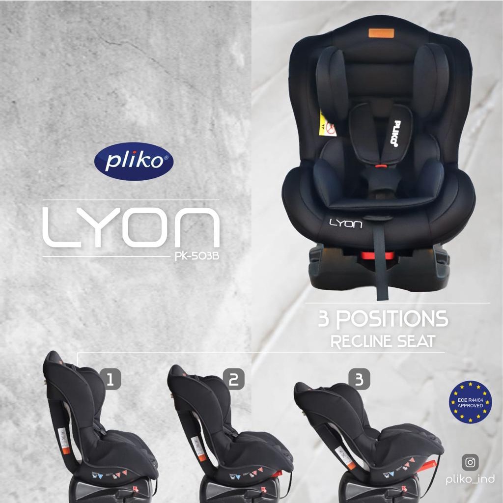 Pliko Baby Carseat Lyon PK-503B / Baby Carseat