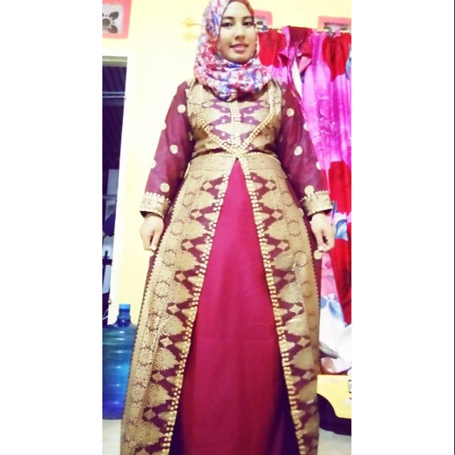 Batik songket Palembang