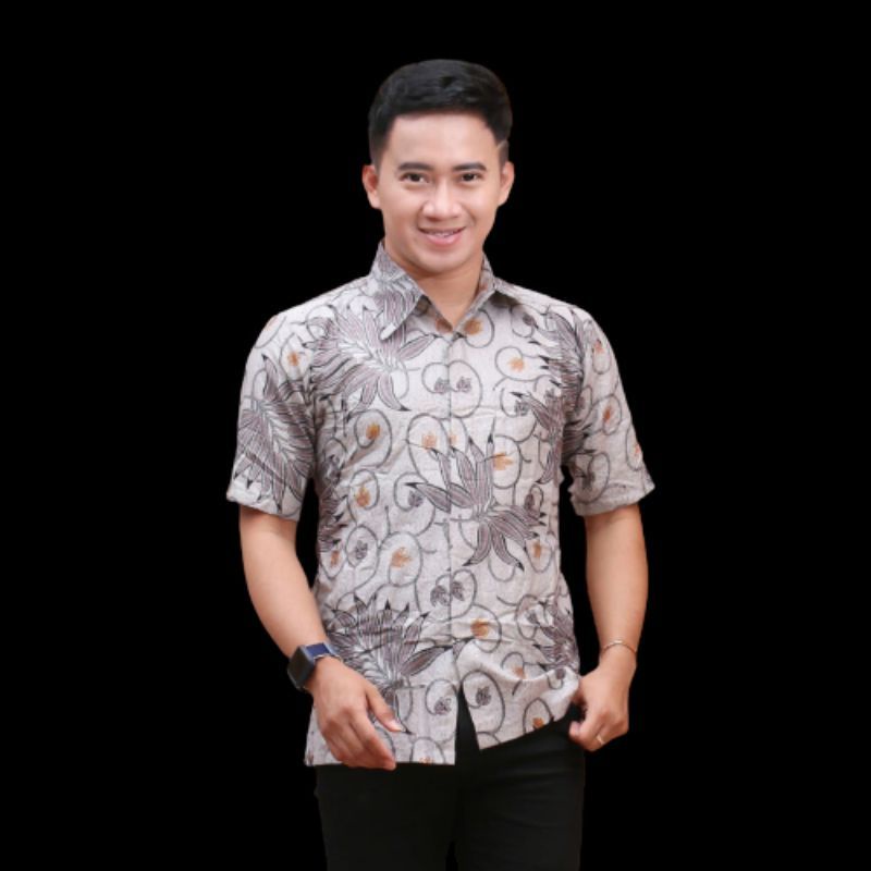 batik kemeja lengan pendek panjang umur