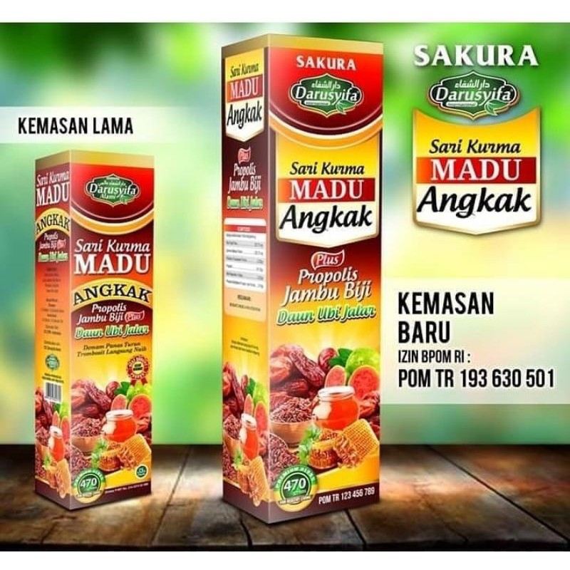 

Sari kurma Madu Angkak ll Sakura Darusyifa