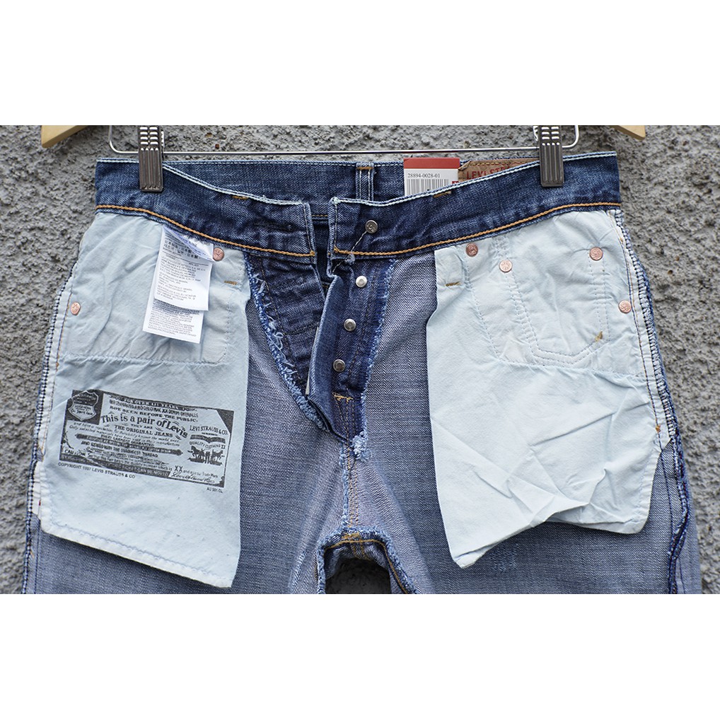 Levi's 501 Jeans Pendek | Made in Japan | Jeans Pria 501PDK-AQUA