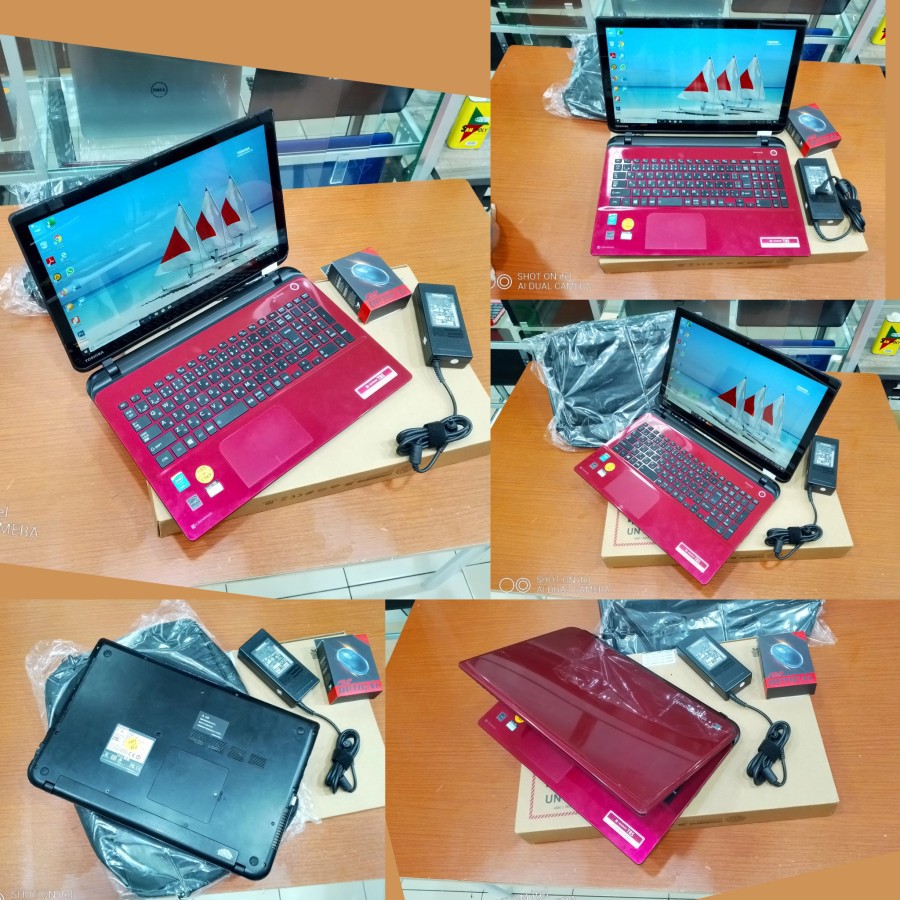 LAPTOP LEPTOP TOSHIBA CORE i7 RAM 8 GB HDD 740GB TOUCHSCREN WINDOWS 10