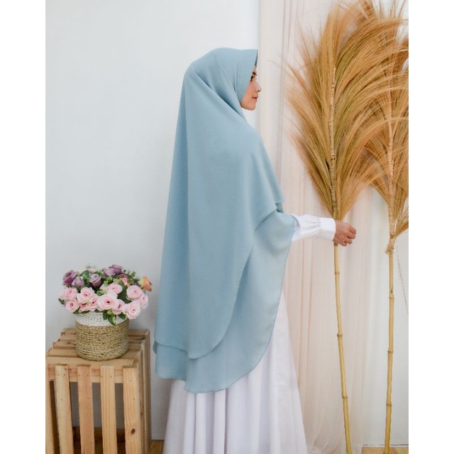 MEDINA KHIMAR CERUTY BABYDOLL PREMIUM size Jumbo