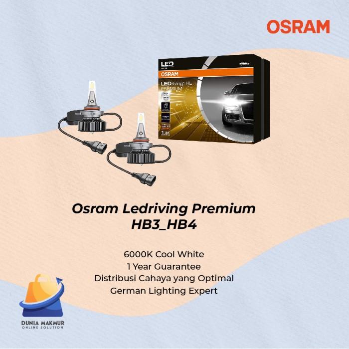 Osram Premium LED HB3/HB4 49005CW - Lampu Utama Mobil
