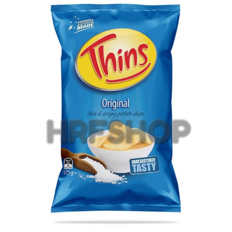 

THINS Original Flavour Chips 175gr | Cemilan instan - Keripik