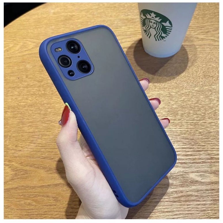 Soft Case Oppo Find X3 Pro My Choice Aero Color Button Matte