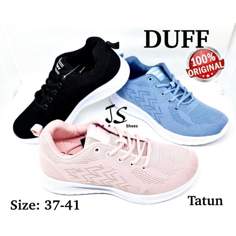 DUFF TATUN - SEPATU SNEAKERS TALI WANITA DEWASA DUFF