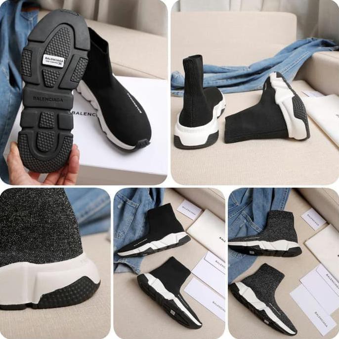 Barang Bagus SEPATAU Balenciaga Knit 490673 size 35-39 PROMO