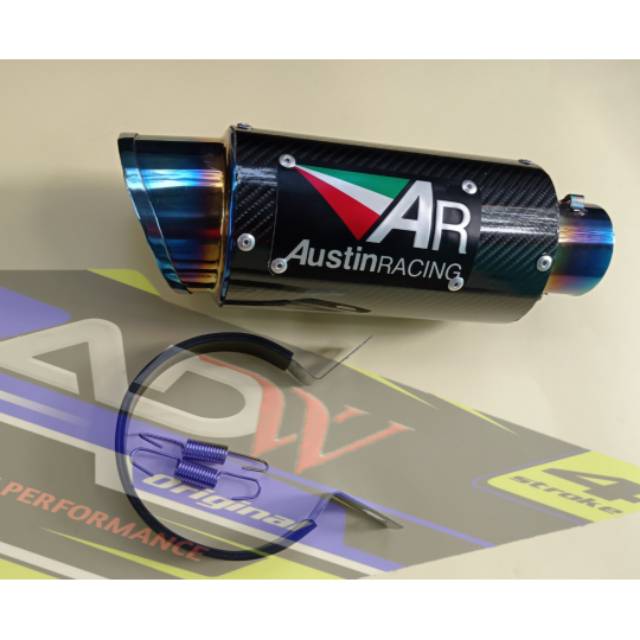 Silincer ar austin racing carbon vixion r15 cbr150