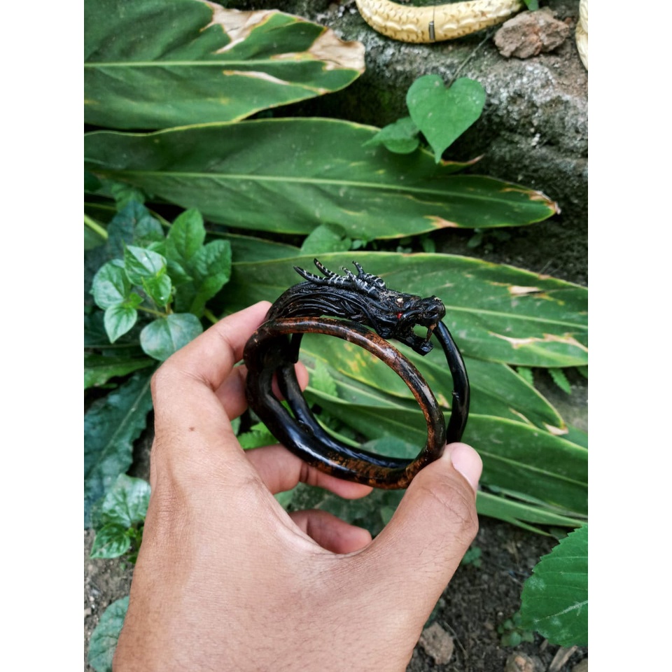 Gelang Bahar Naga Cabang/gelang naga/akar bahar/gelang akar bahar merah/akar bahar asli/gelang sisik