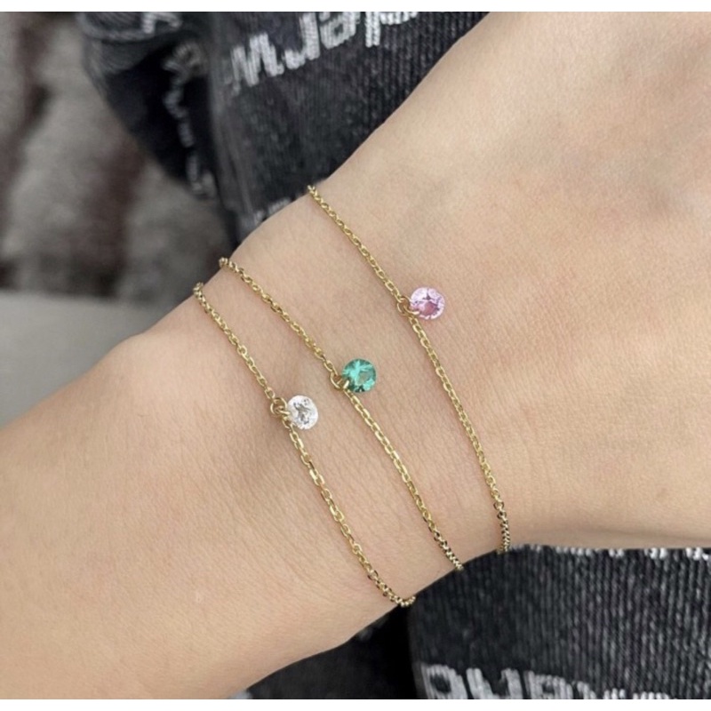 Gelang ayu candy pop mata putih kadar 375/8k