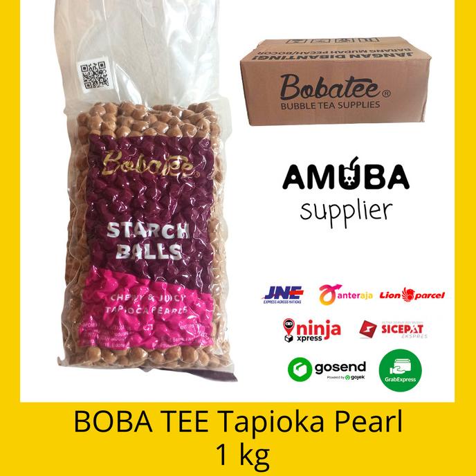 

Big Sale Bobatee Boba Pearl Tapioka Pearl Topping boba 1kg - murah Big Sale