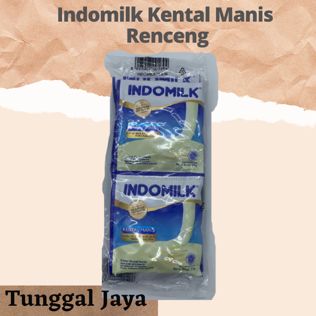 

Indomilk Kental Manis Renceng "Putih