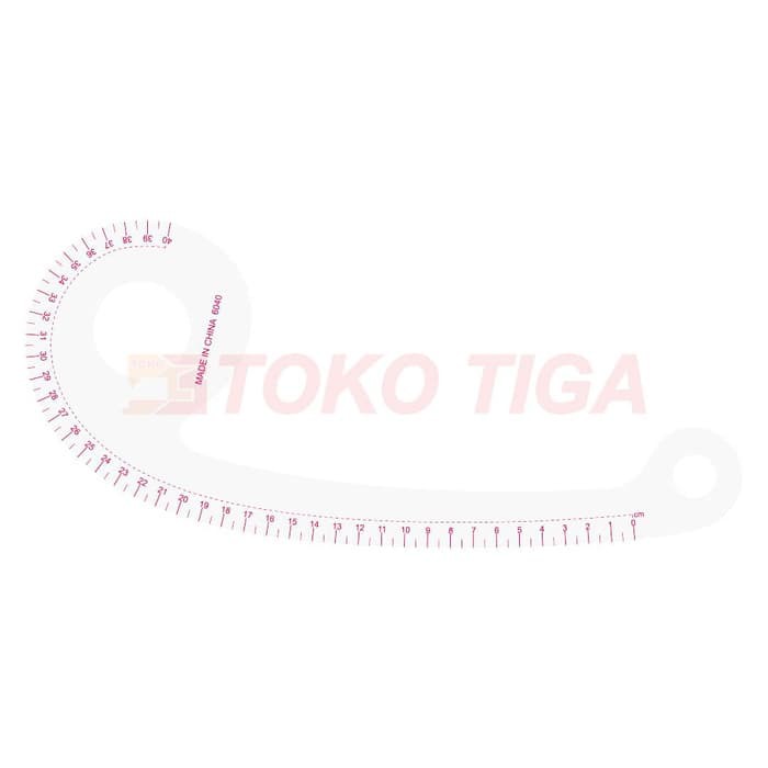 

Penggaris Jahit/Menjahit - Penggaris Pola Baju Bulat 40 cm - 6040B