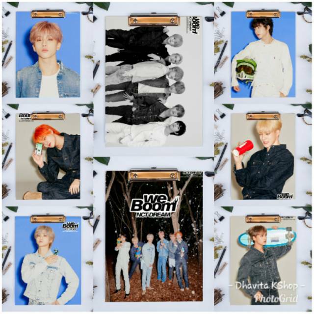 

[READY] PAPAN UJIAN KPOP MURAH NCT DREAM - WE BOOM MEMBER (VERSI BOOM)