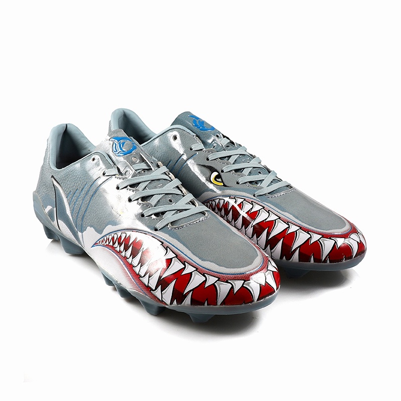 SEPATU BOLA ORTUSEIGHT CATALYST REQUIN FG SE - STEEL BLUE ORTRED