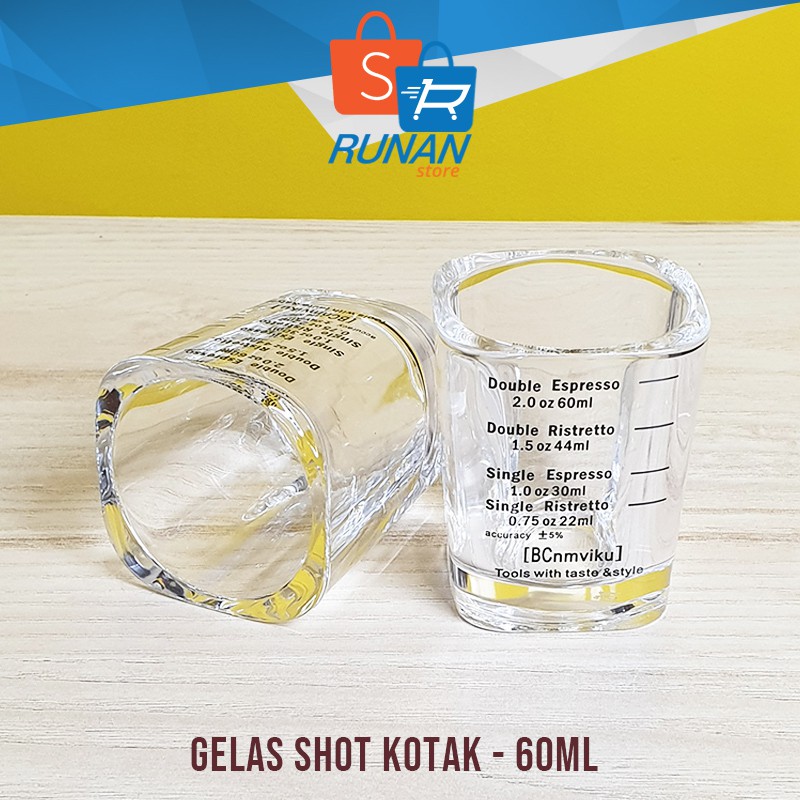 Jual Sloki Espresso 60ml Gelas Takar Kaca 60 Ml Shot Glass Barista Cupping Shopee Indonesia 3084