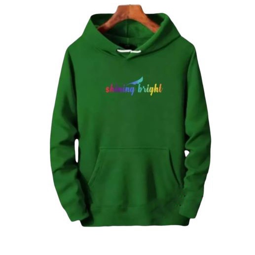 COD -SHINING BRIGHT SWEATER HODDIE COTTON PREMIUM SWEATER HODDIE JUMBO BIGSIZE SHINING BRIGHT UNISEX