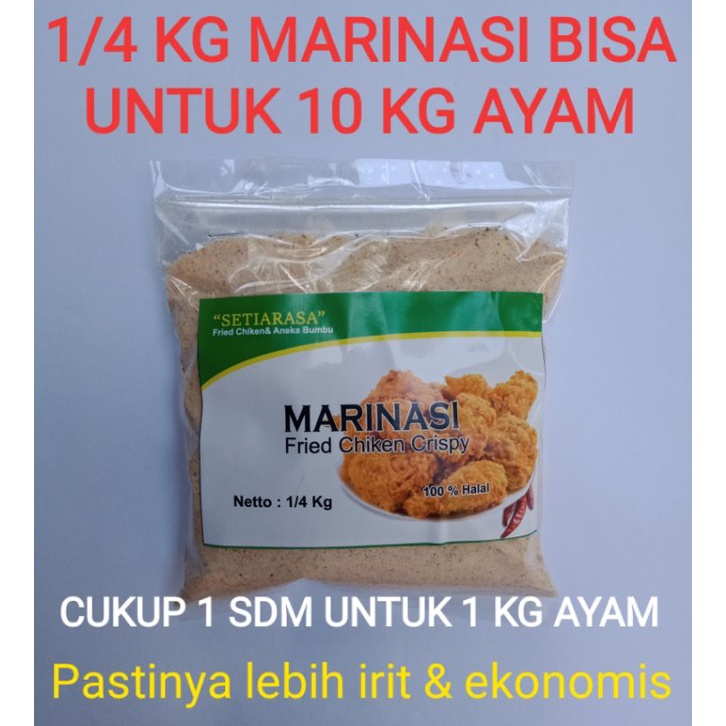

MARINASI FRIED CHICKEN 250g