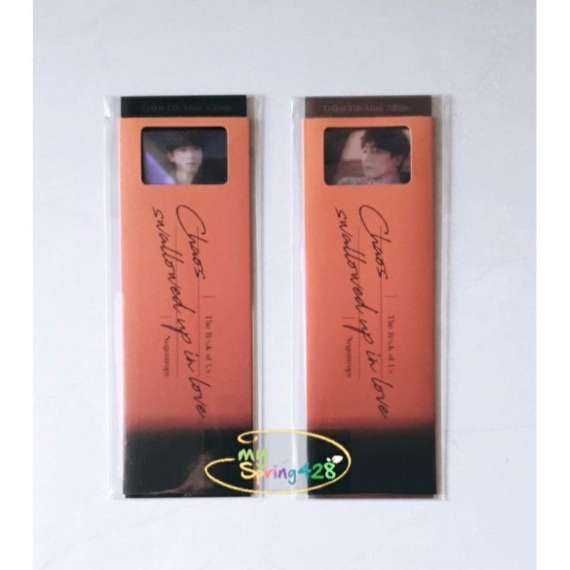 DAY6 Bookmark Album Negentropy