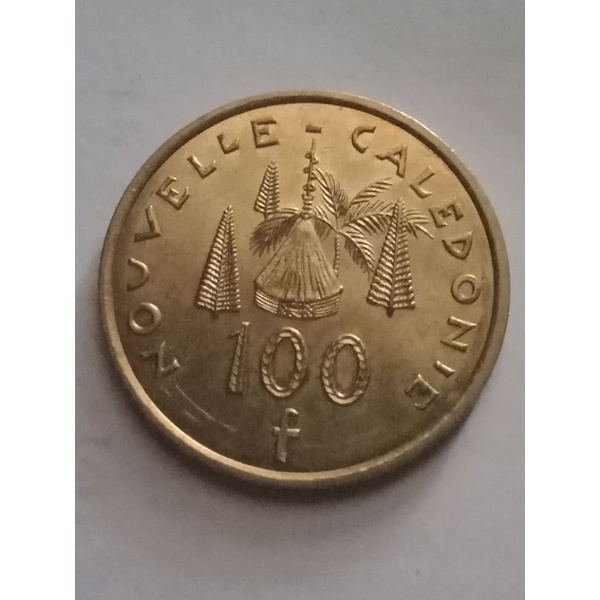 koin 100 Franc nouvelle caledonie 2015 xf