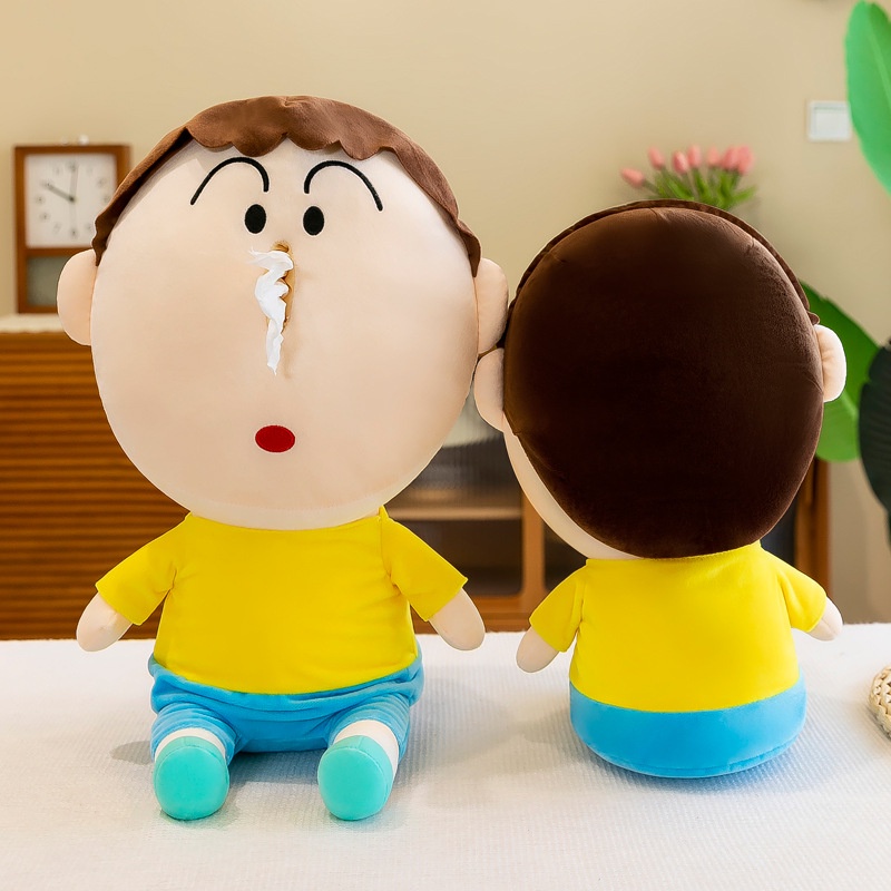 Mainan Boneka Stuffed Plush Crayon Shin-chan Untuk Hadiah Ulang Tahun Anak Laki-Laki