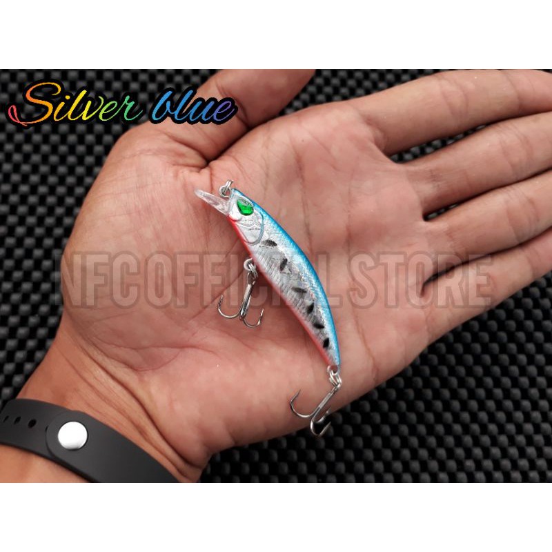 Minnow sinking 4,5gr / 6cm, Umpan casting dengan action KILLER