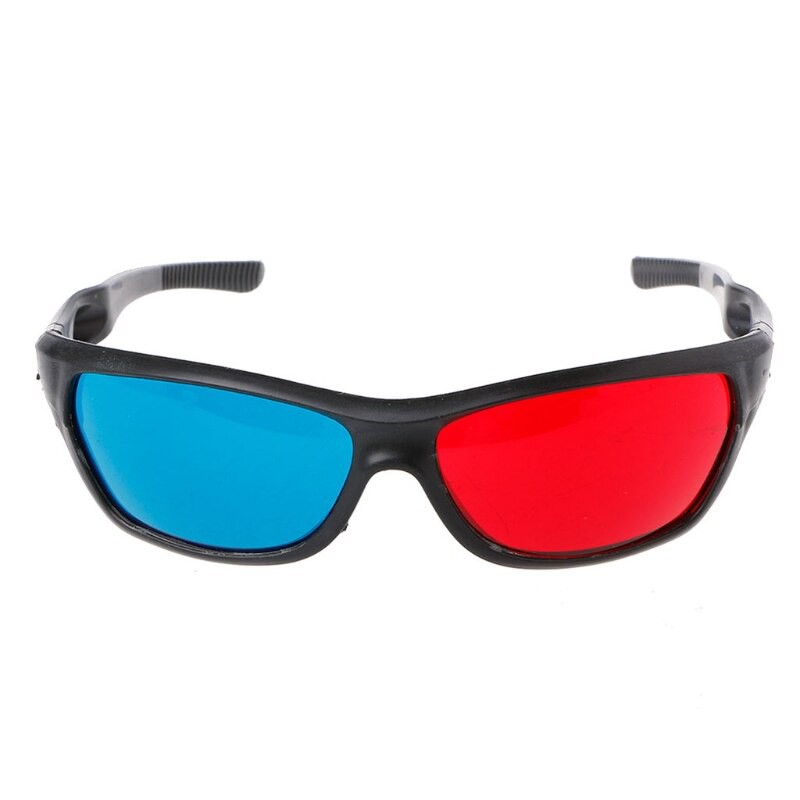 Download Import Universal White Frame Red Blue Anaglyph 3d Glasses For Movie Game Dvd Video Tv 19qa Shopee Indonesia