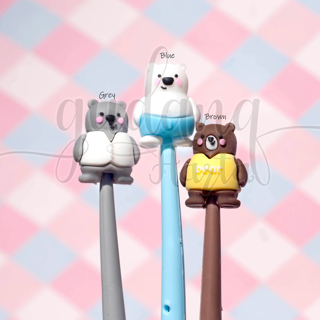 Pulpen Mr Bear Lucu Pulpen Unik GH 307001