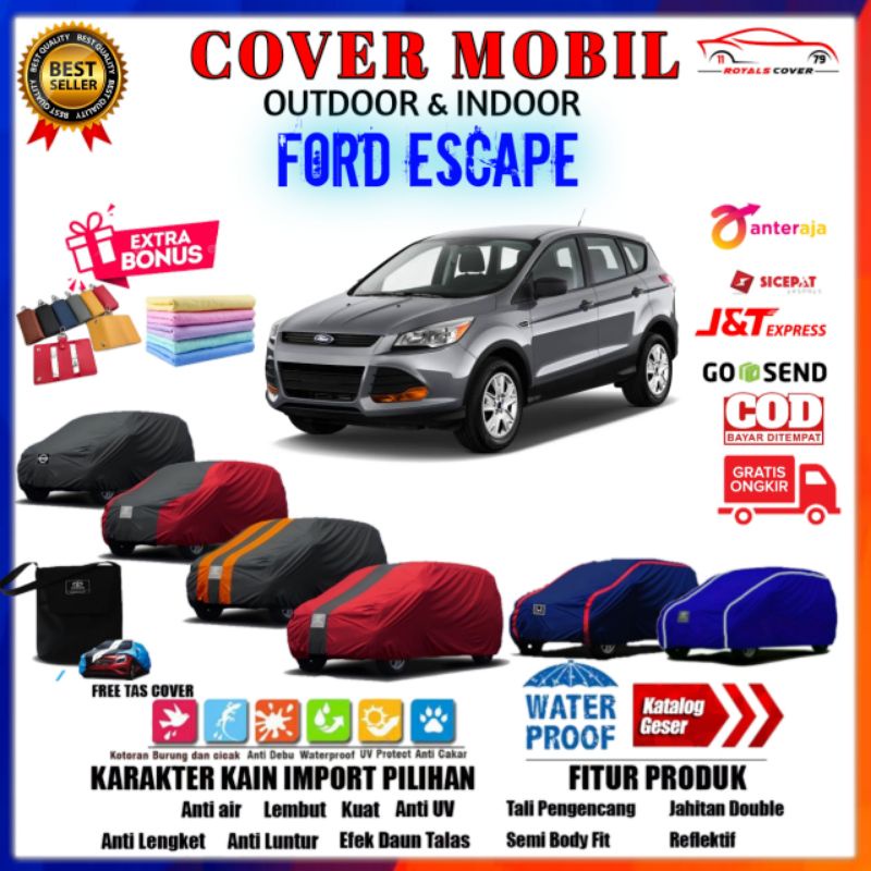 Cover Mobil Ford Escape / Sarung Mobil Ford Escape / Mantel Penutup Selimut Tutup Pelindung Outdoor