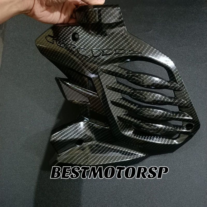 COVER TUTUP RADIATOR KARBON YAMAHA NMAX NEW 2020 CARBON