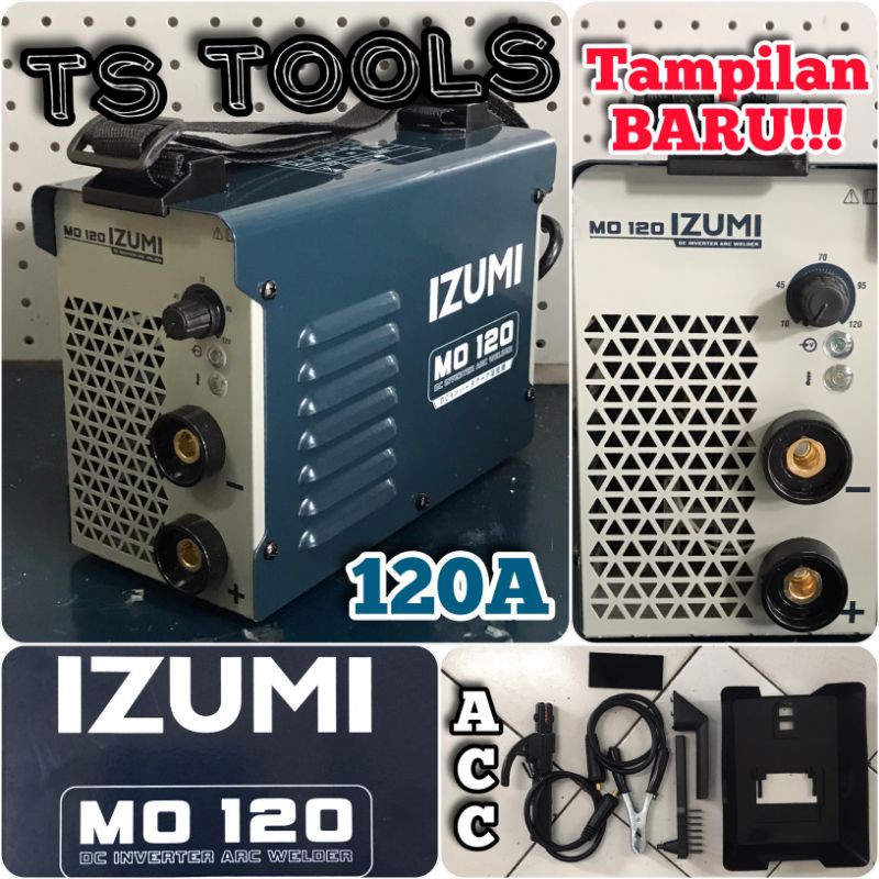 Mesin Las Izumi MO 120 120A 450 Watt Trafo Las Izumi 120mo 120 A