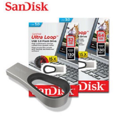 FLASHDISK CZ93 - 64GB/SANDISK ULTRA LOOP ™ FLASH DRIVE