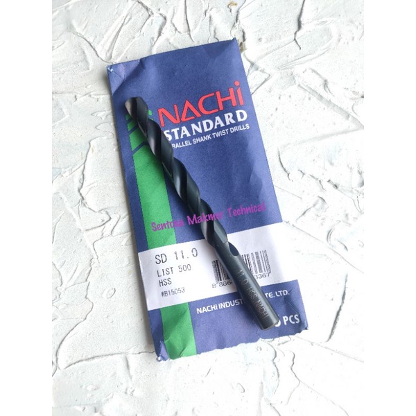 NACHI 11 MM Mata Bor Besi Drill Bit HSS 11MM