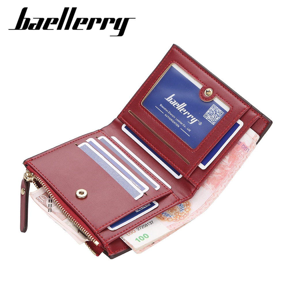 BAELLERRY N2505 Dompet Wanita Kecil Bahan Kulit PU Leather Premium WATCHKITE WKOS