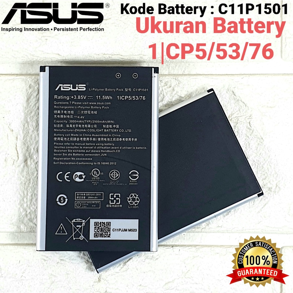 Baterai Battery Original ASUS Zenfone Selfie ZD551KL , Z00UD C11P1501