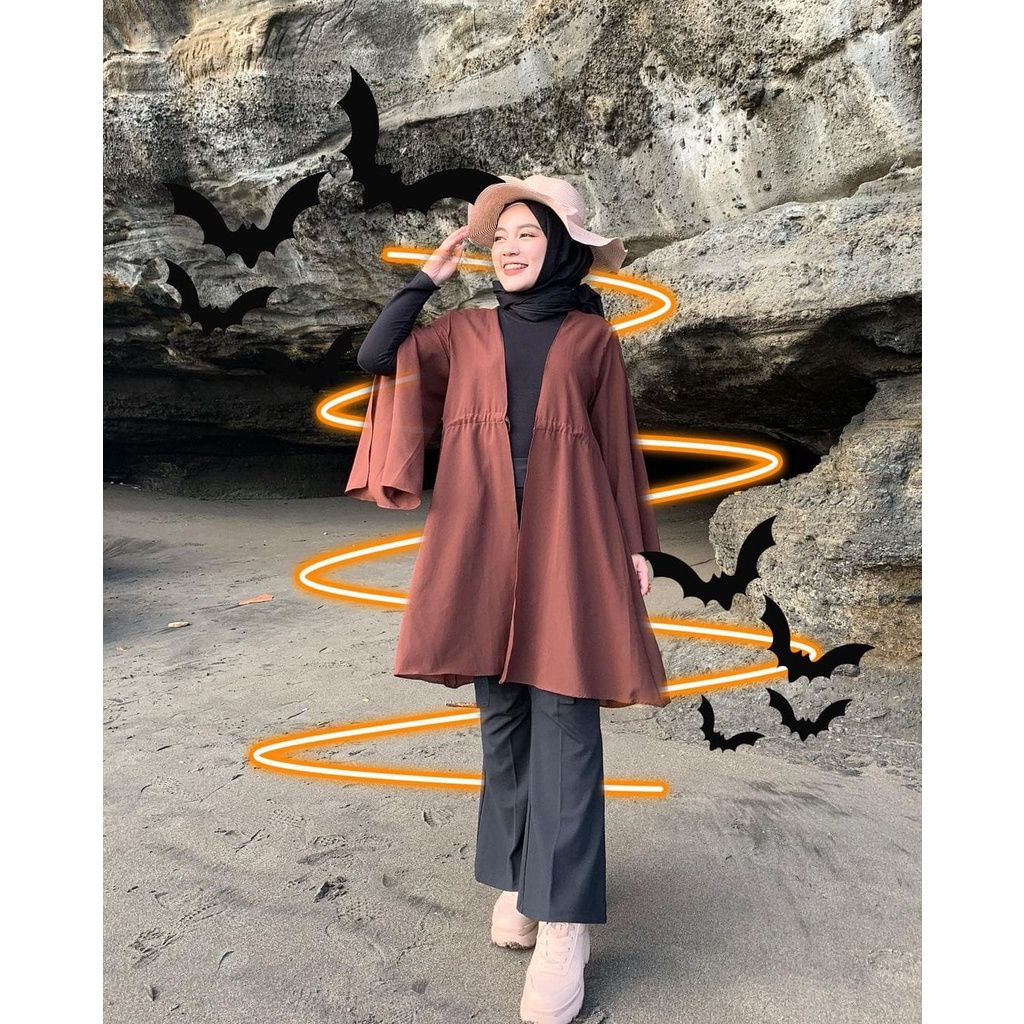 Baju atasan CHARLIAH outer cardigan baju atasan wanita terbaru cardigan wanita